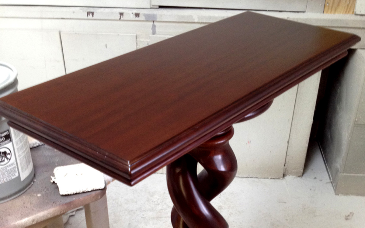 We're professional woodworkers. 
